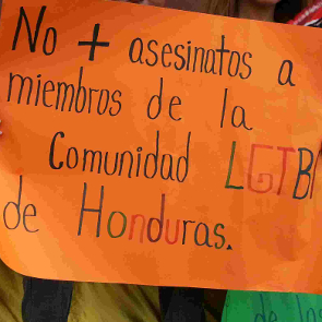 Honduras LGBT Protest 13 Aug 2012