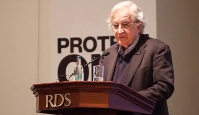 Noam Chomsky Delivering 2013 Annual Lecture