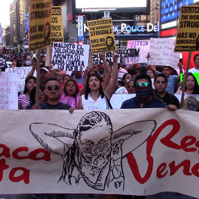 Protest in Oaxaca, June 2016